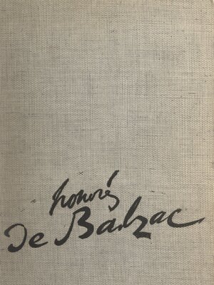 cover image of La vie passionnée de Honoré de Balzac